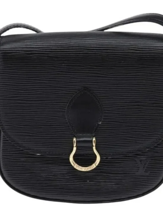 LOUIS VUITTON Epi Saint Cloud PM Shoulder Bag Black M52212 LV Auth 147467A - Picture 12 of 16